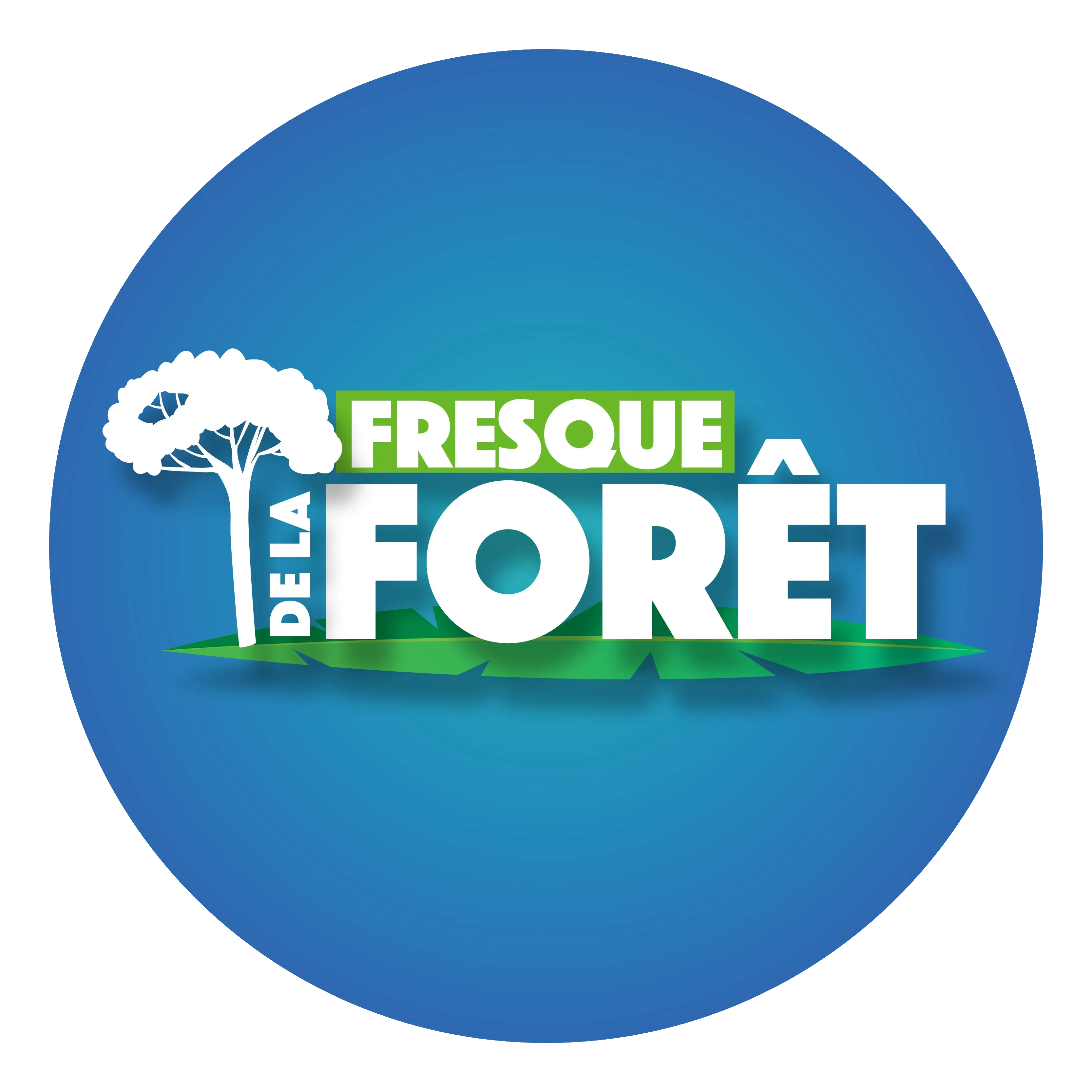 Logo fresque de la forêt